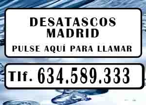 Desatascos Galapagar Urgentes