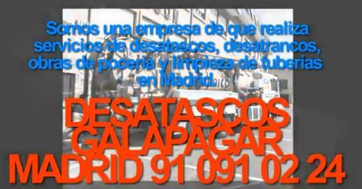 desatascos galapagar